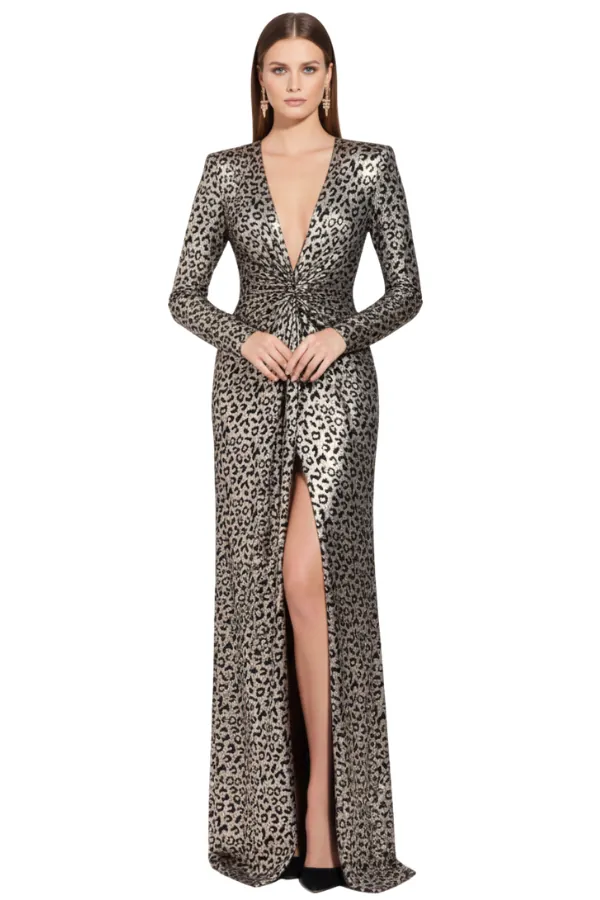 Idara Print Dress - Alquiler de vestido para Matrimonio en Bogotá - Click2Dress - Vista 1