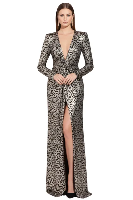 Idara Print Dress - Alquiler de vestido para Matrimonio en Bogotá - Click2Dress