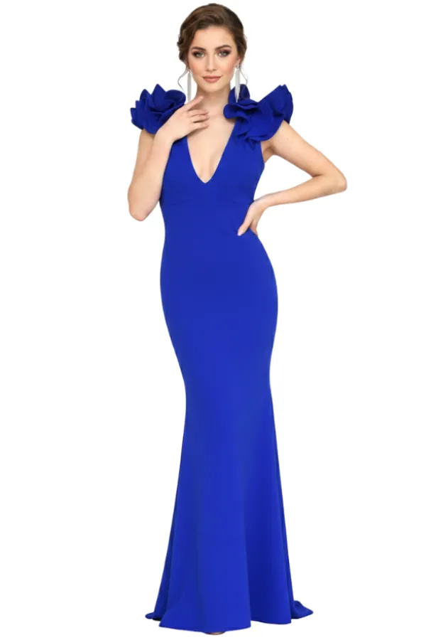 Sarina Blue Dress - Alquiler de vestido para Matrimonio en Bogotá - Click2Dress - Vista 1