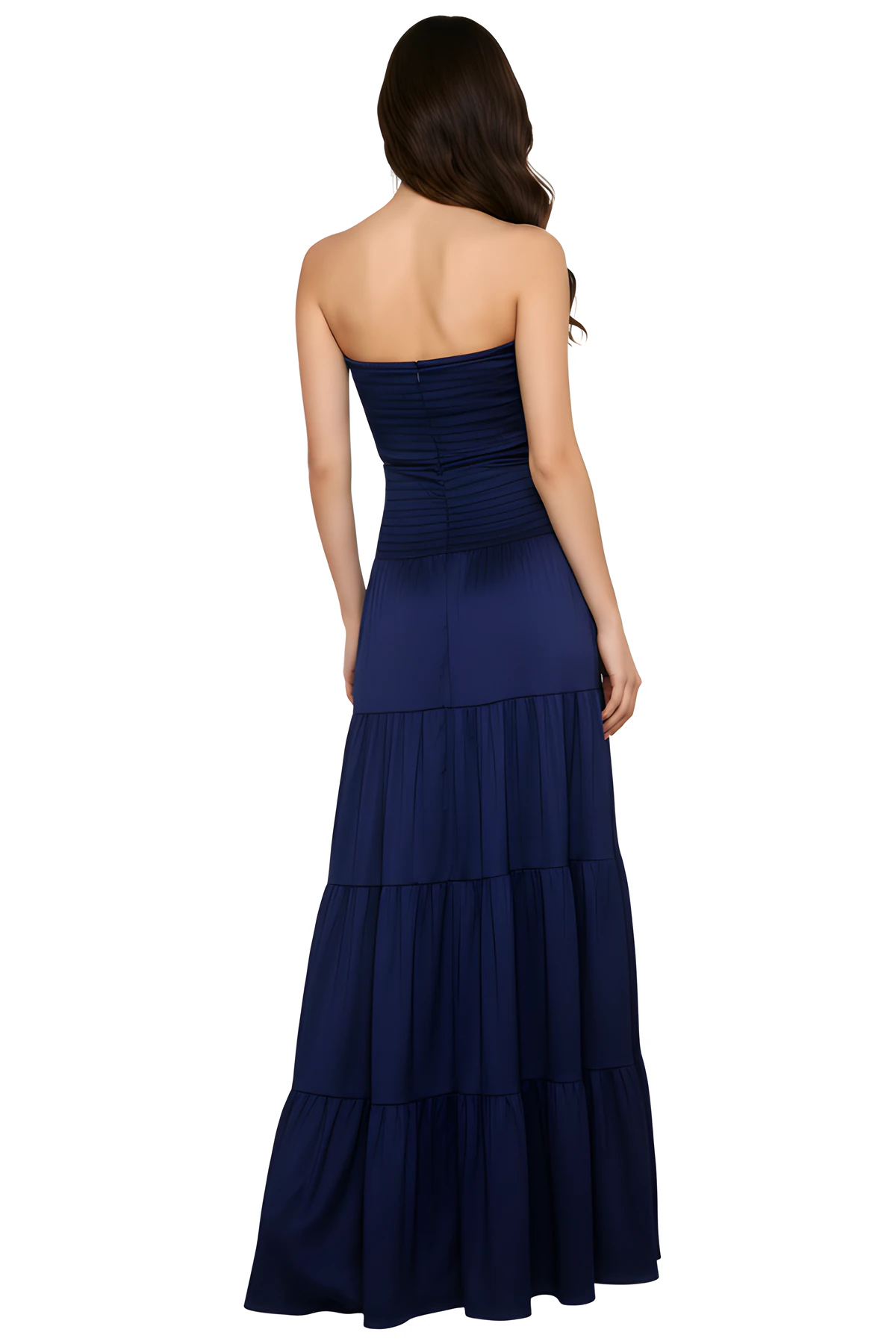 Nur Blue  Skirt - Alquiler de vestido para Matrimonio en Bogotá - Click2Dress - Vista 2