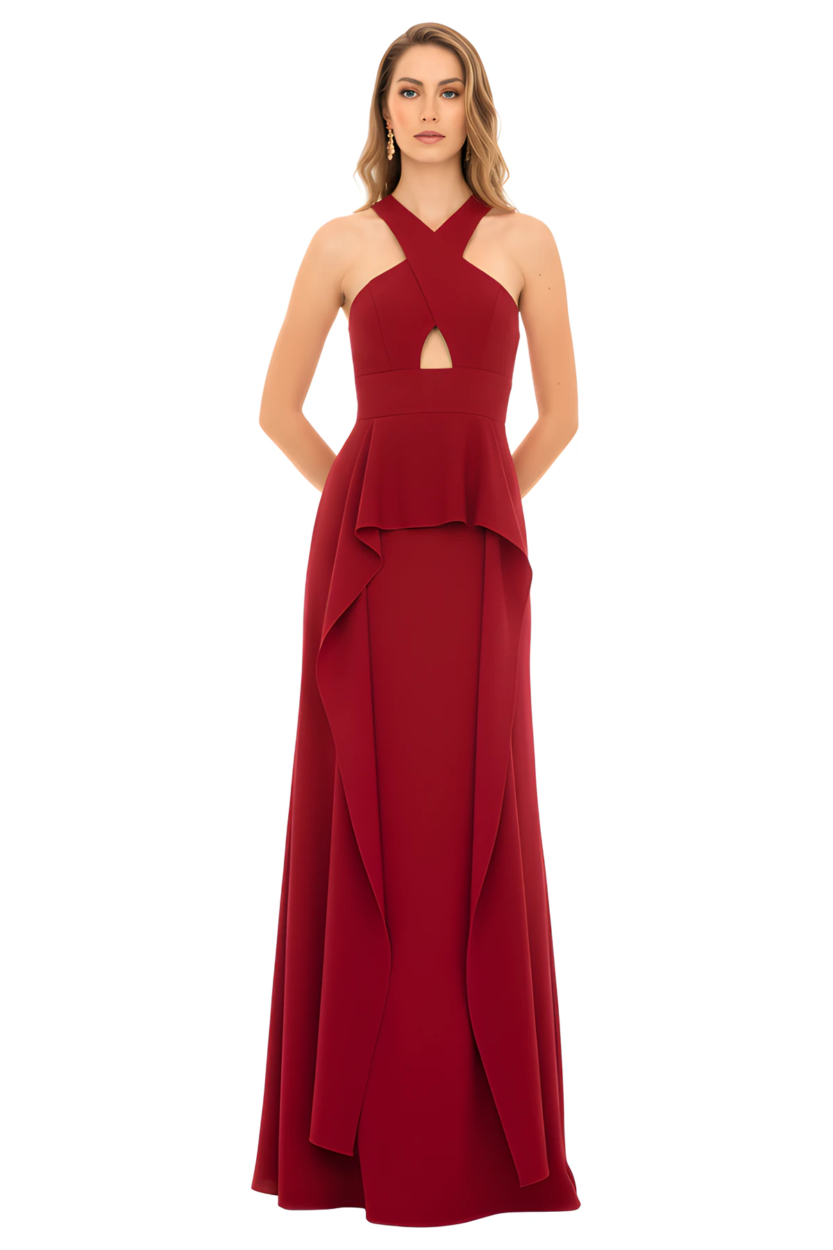 Monroe Red Dress - Alquiler de vestido para Ocasión en Bogotá - Click2Dress - Vista 1