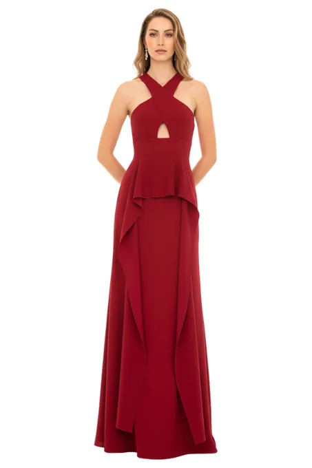 Monroe Red Dress - Alquiler de vestido para Matrimonio en Bogotá - Click2Dress
