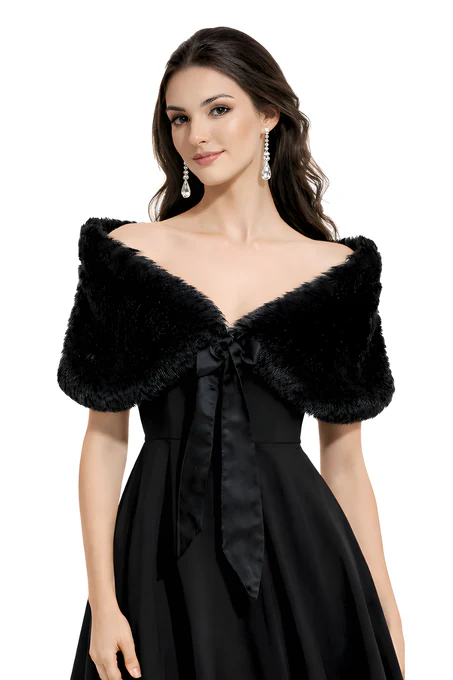 Piel Negra cintas - Alquiler de vestido para Complementos en Bogotá - Click2Dress