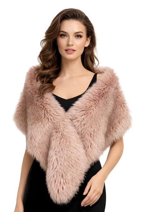 Piel palo de rosa  Anastasia - Alquiler de vestido para Complementos en Bogotá - Click2Dress