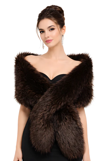  Piel cafe Ref Cobo - Alquiler de vestido para Complementos en Bogotá - Click2Dress