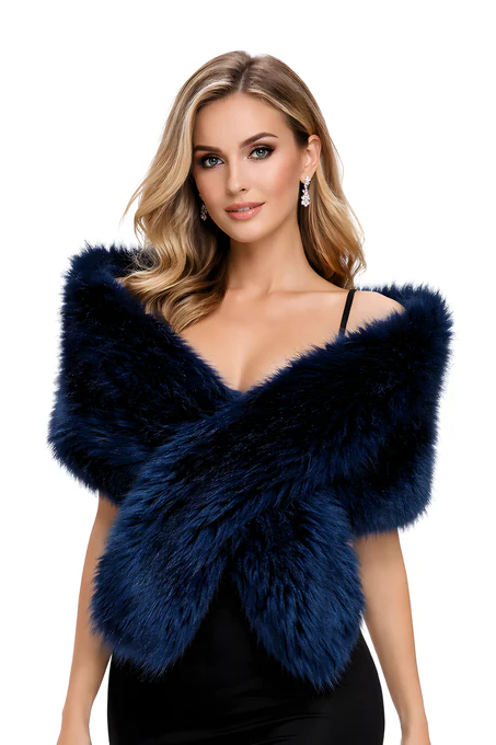  Piel azul  Ref Cobo - Alquiler de vestido para Complementos en Bogotá - Click2Dress
