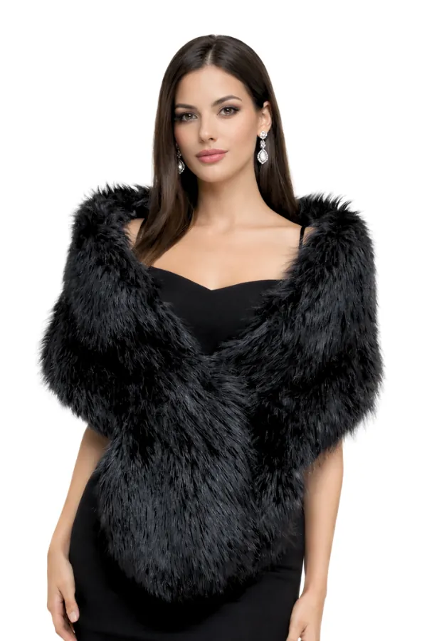 Piel negra Ref Cobo - Alquiler de vestido para Complementos en Bogotá - Click2Dress - Vista 1