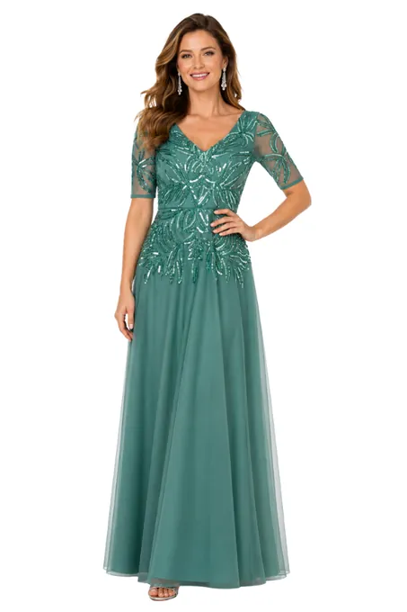 Salvia Dress - Alquiler de vestido para Matrimonio en Bogotá - Click2Dress