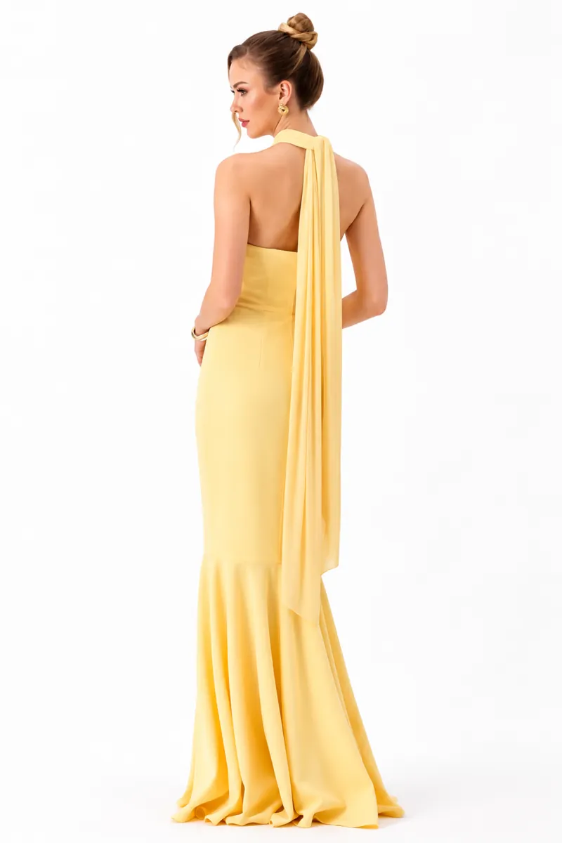 Limoncello Dress - Alquiler de vestido para Matrimonio en Bogotá - Click2Dress - Vista 2