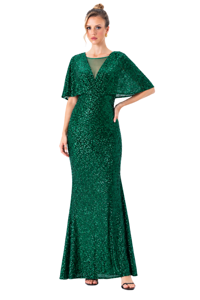 Teruel Green Dress - Alquiler de vestido en Bogotá