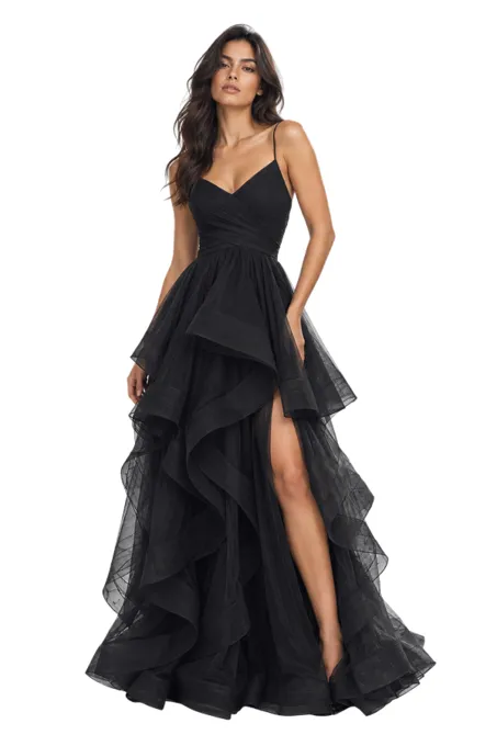 Harmonia Black Dress - Alquiler de vestido en Bogotá