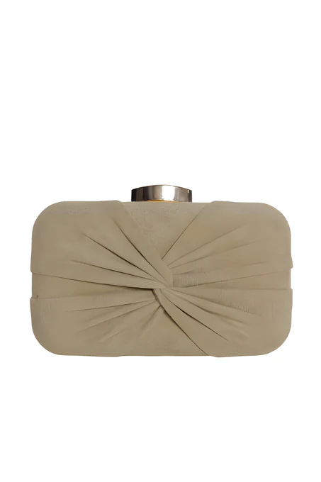  Sobre Bisu Recogido beige - Alquiler de vestido para Carteras en Bogotá - Click2Dress