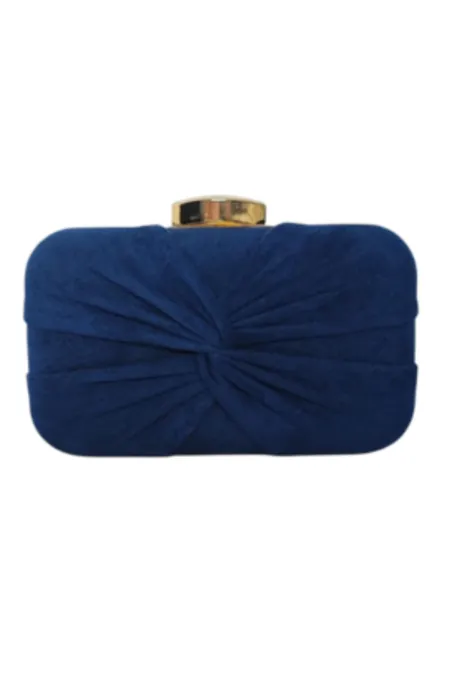 Sobre Bisu Recogido azul - Alquiler de vestido para Carteras en Bogotá - Click2Dress