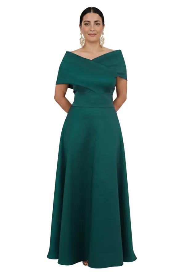 Matilde Green Skirt - Alquiler de vestido para Matrimonio en Bogotá - Click2Dress - Vista 1