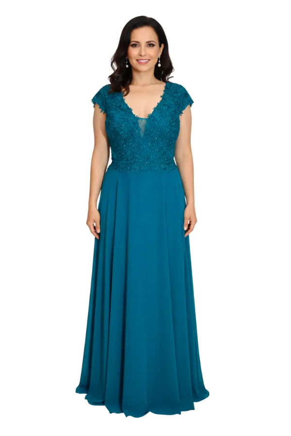Casilda Green dress  - Alquiler de vestido para Matrimonio en Bogotá - Click2Dress - Vista 1