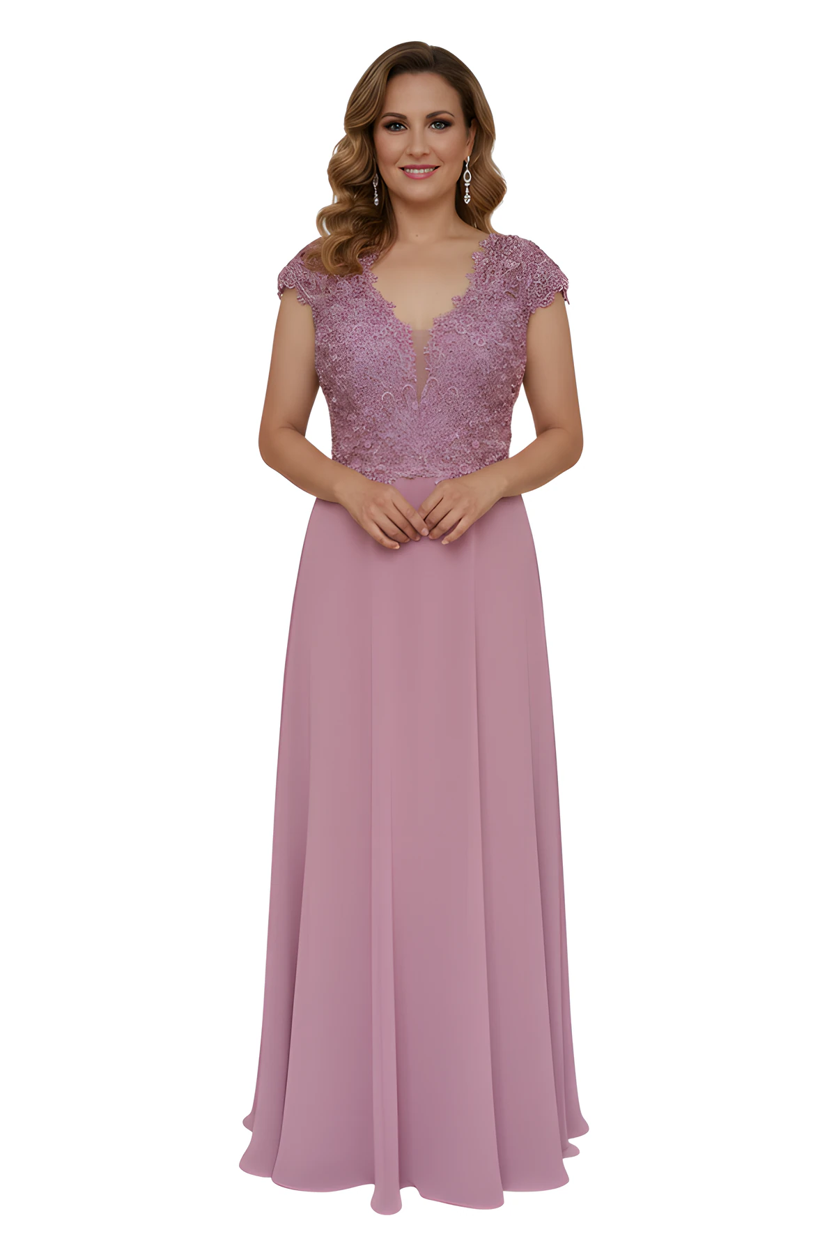 Casilda Rose Dress - Alquiler de vestido para Mama de la Novi@ en Bogotá - Click2Dress - Vista 1