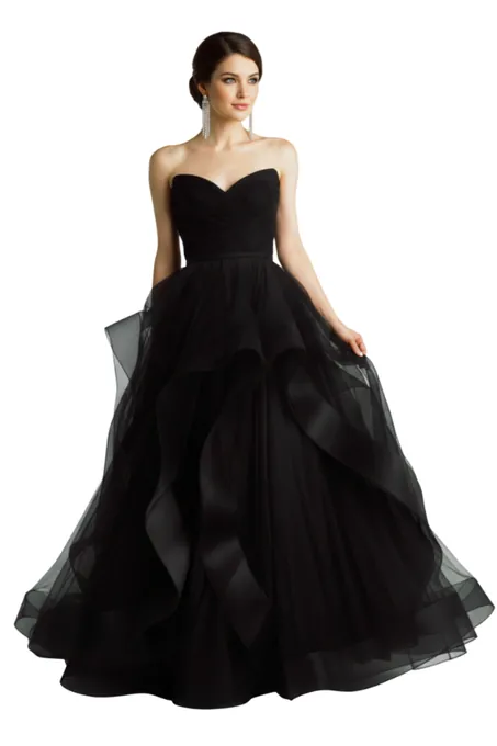 Harmonia Black Dress
