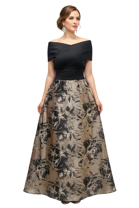 Golden Rose Dress - Alquiler de vestido para Matrimonio en Bogotá - Click2Dress