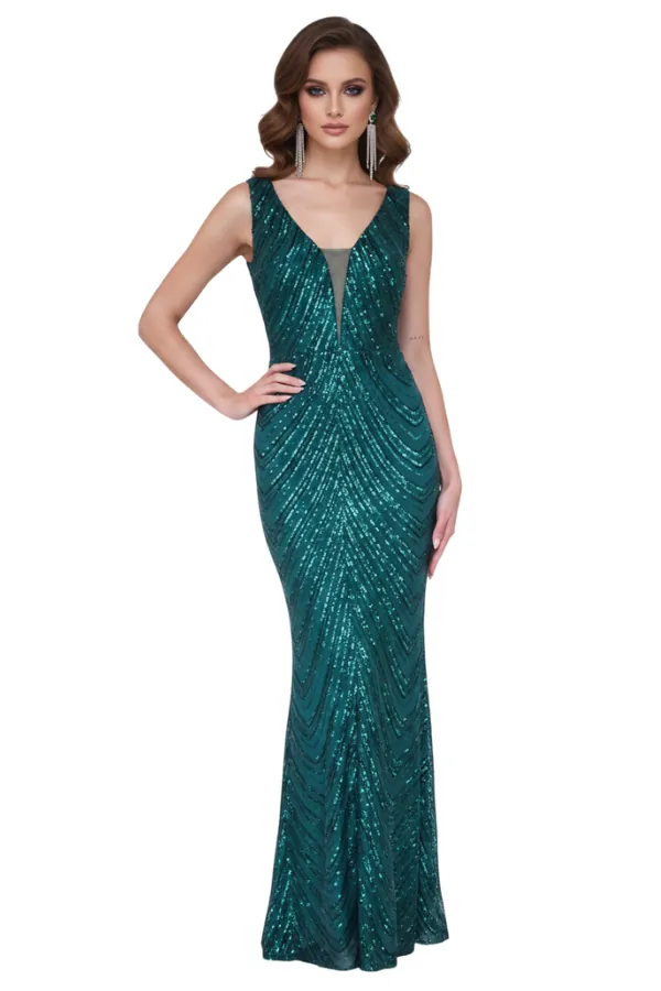 Victoria Green II Dress  - Alquiler de vestido para Matrimonio en Bogotá - Click2Dress - Vista 1