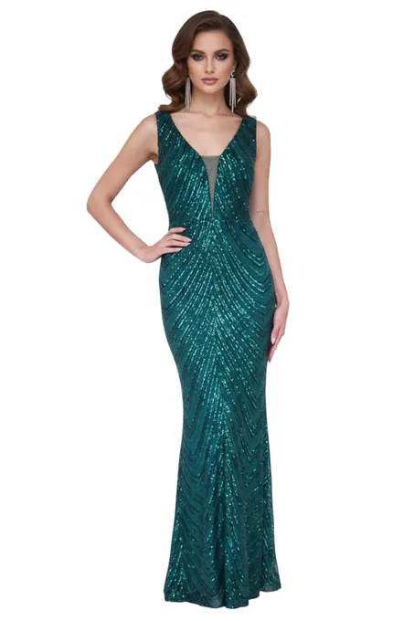 Victoria Green II Dress  - Alquiler de vestido para Matrimonio en Bogotá - Click2Dress
