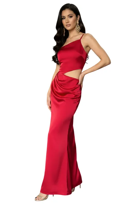 Escarlata Dress - Alquiler de vestido para Matrimonio en Bogotá - Click2Dress